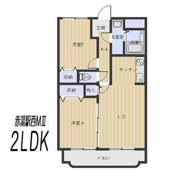 Ｙ＆Ｍ赤湯駅西Ⅲ間取り