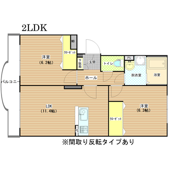 Ｙ＆Ｍダリヤパーク前間取りb